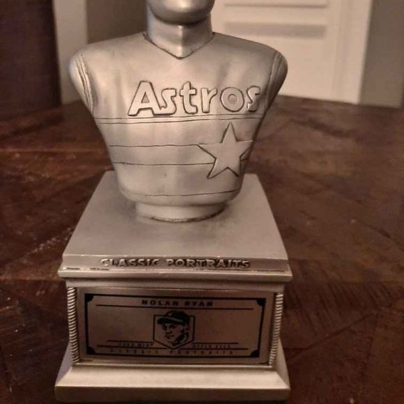 Nolan Ryan 2003 Upper Deck Classic Portraits Statue/Bust- Hall of Famer - Picture 2 of 5